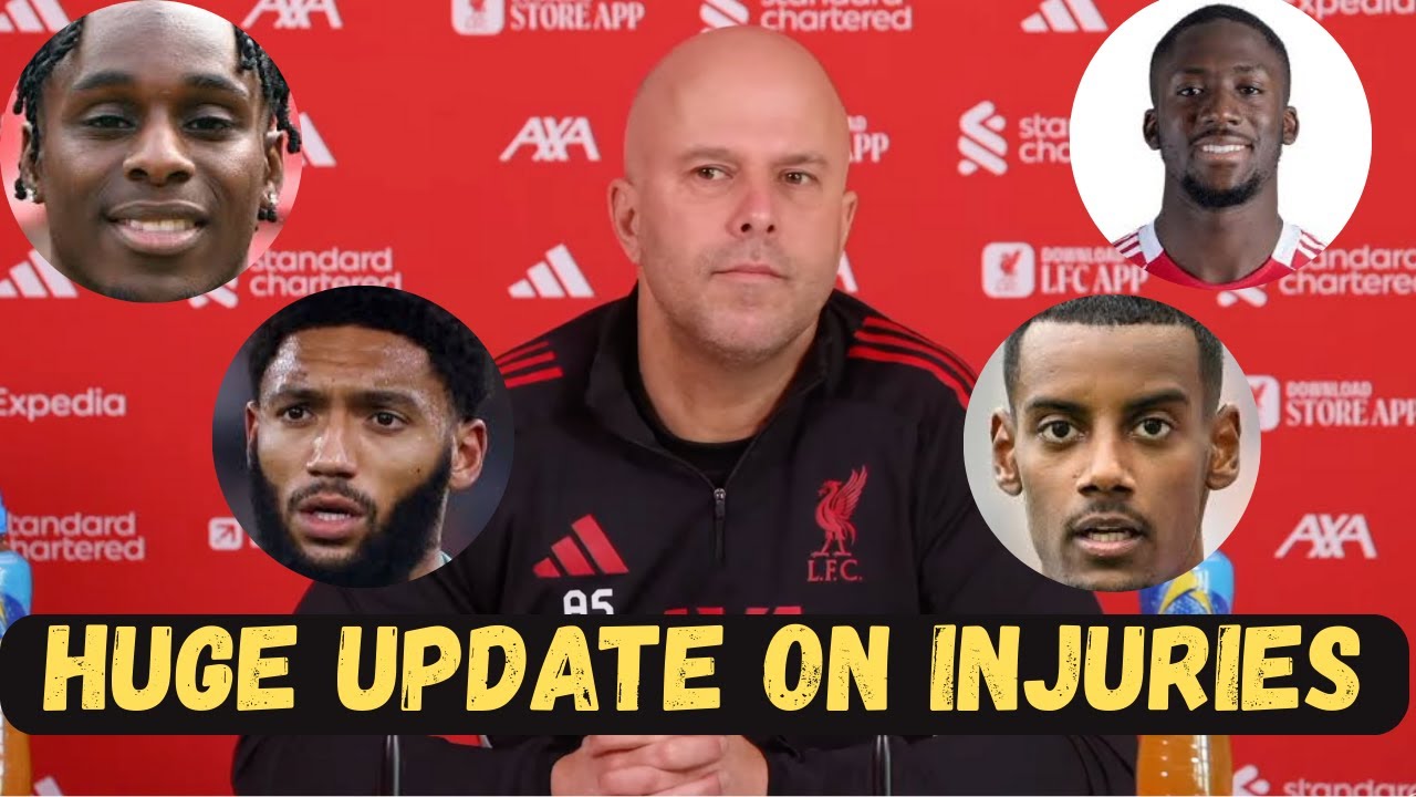 Slot gives huge return update on Frimpong,Konate,Isak,Curtis,Gomez,Bradley| Liverpool vs Newcastle