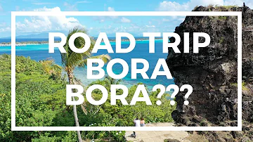 CAR RENTAL ROAD TRIP AROUND THE ISLAND OF BORA BORA TRAVEL VLOG
