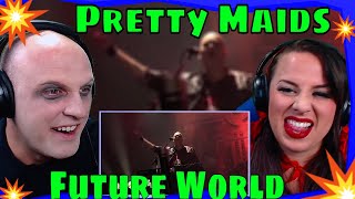 First Time Hearing Pretty Maids - &quot;Future World&quot; (Live Video) THE WOLF HUNTERZ REACTIONS