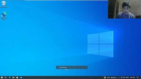 How to fix a stuck taskbar in windows 10!