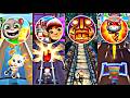 Talking Tom Gold Run 🆚 Subway Suffers 🆚 Temple Run 2 🆚 Talking Tom Hero Dash