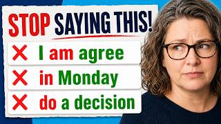 STOP Saying These 20 Phrases at Work! (English Mistakes)