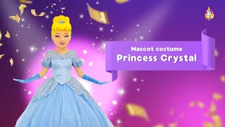 Princess Crystal Mascot Costume