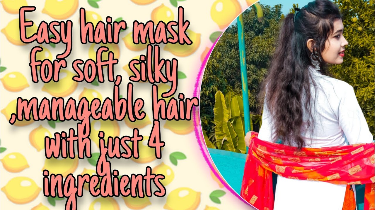 How To Make Hair Soft Silky manageable Within Overnight YouTube
