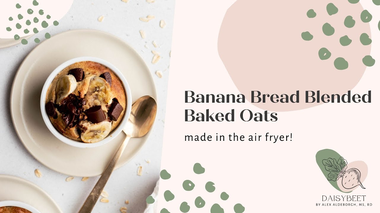 Banana Bread Overnight Oats - Eating Bird Food