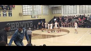 Servite vs Esperanza, Boys High School Varsity Basketball 12/05/25.