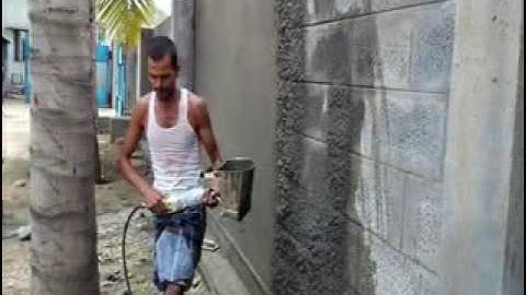 Wall Plastring Machine