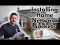 How i installed network sockets in an old house  no more wifi