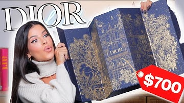 I BOUGHT A $700 DIOR ADVENT CALENDAR.... MOST EXPENSIVE ADVENT CALENDAR EVER?!