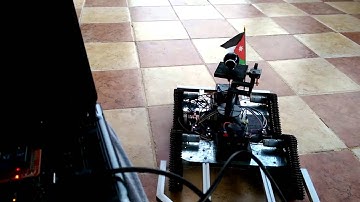 UGV with Fuzzy tuned PID controller based on RGB Video Processing feedback - University of Jordan