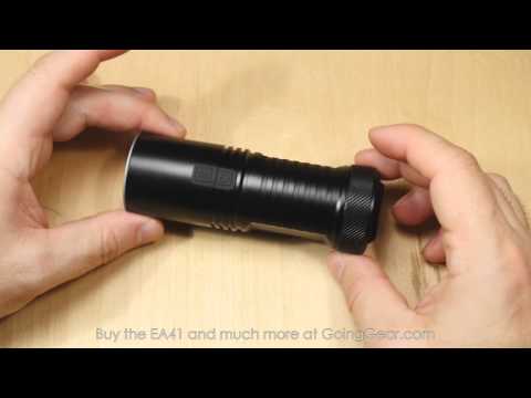 Nitecore EA41 Flashlight Extended Review - 1020 Lumens on AAs