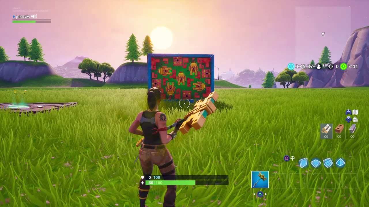 On Test Le Nouveau Trampoline En Live Fortnite Battle Royale - on test le nouveau piege a flechettes sur fortnite battle royale