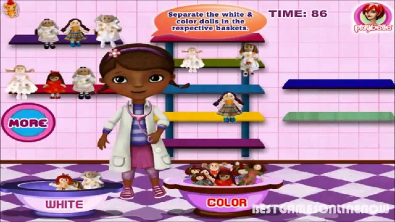 Mcstuffins Washing Dolls Doc Mcstuffins Games for Kids Fun Baby