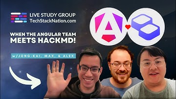When the Angular Team Meets the HackMD Team w/ Alex, Max, Jong-kai, and more! 😍 #WeLearnTogether 🌟