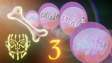 Character rigging types pt3 - Makehuman skeletons and Collada (english)