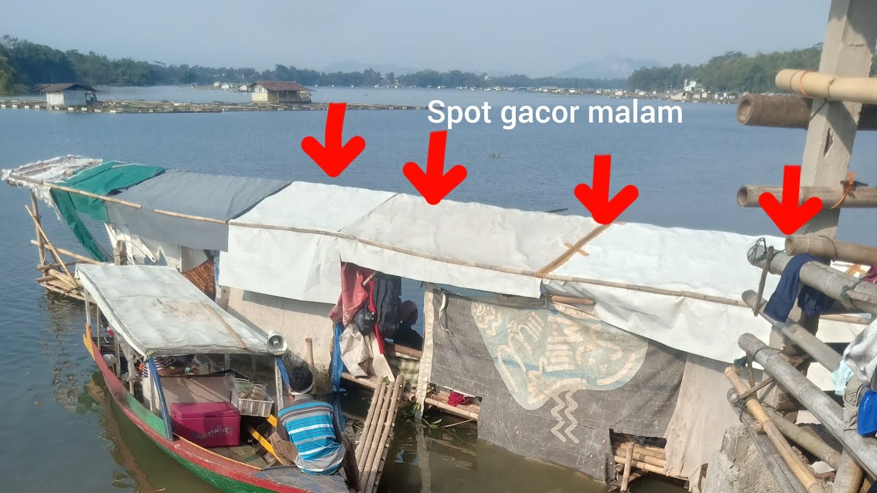 mancing Saguling‼️spot mancing malam umpan cacing geleng jos joran auto ranyud