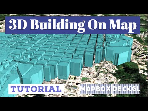 3D Buildings Visualization on Map | Mapbox | DeckGL | GeojsonLayer ...