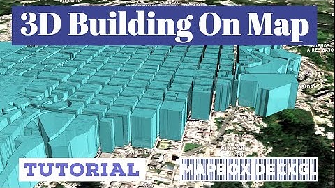 3D Buildings Visualization on Map | Mapbox | DeckGL | GeojsonLayer