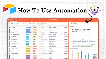 How to use automation in Airtable (Set It and Forget It)