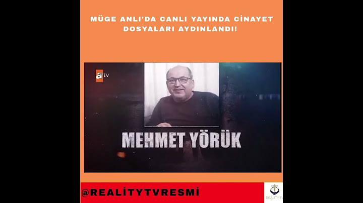 Müge Anlı'da canlı yayında cinayet dosyaları aydınlandı! 📌Mehmet Yörük