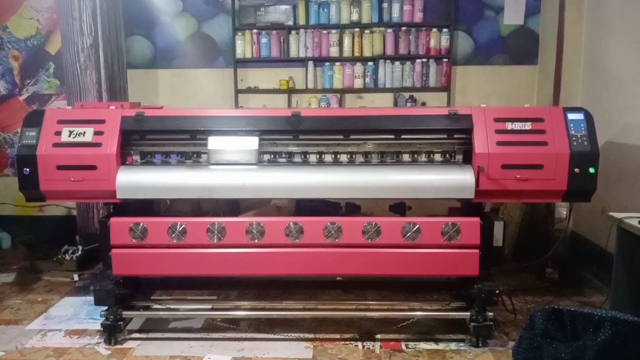 y jet eco solvent printer