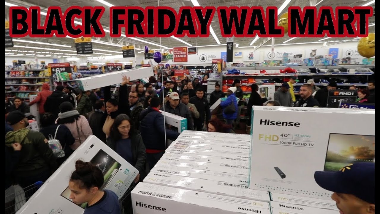 Black Friday Insanity At Wal Mart Crazy Americans Fight For Electronics Youtube