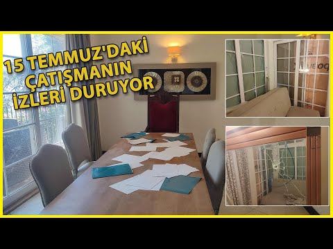 Marmaris'teki Otelde 15 Temmuz'daki Çatışmanın İzleri Duruyor