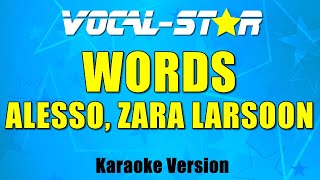 Alesso, Zara Larsson - Words (Karaoke Version)