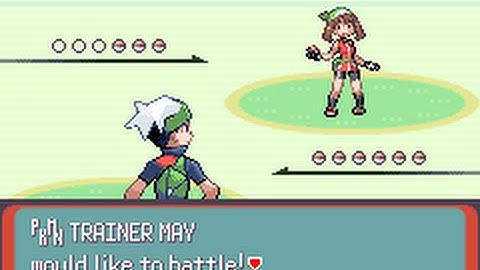 Pokémon Emerald - Rival May battle #3
