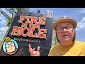 Riding the new fire in the hole at silver dollar city  touring marvel cave for the first time