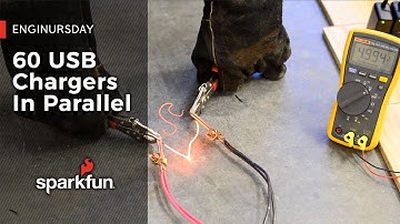 Enginursday: 60 USB Chargers in Parallel