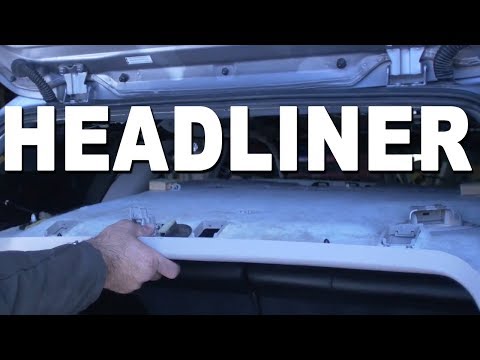 How To Install and Replace a Headliner – 2009 Subaru Outback