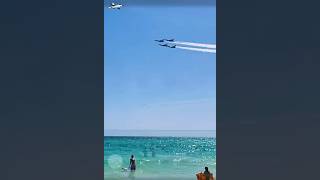 You Wont Believe This Insane Jet Air Show Over Ocean #birdfeeder  #natureinspo  @NatureStalker_