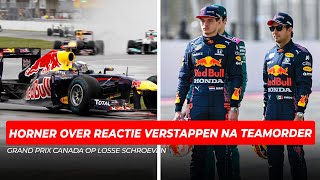 Grand Prix Canada op losse schroeven, Horner over reactie Verstappen na teamorder | GPFans News