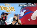 IT'S EMBARKATION DAY! First Disney Cruise To Sail From The USA! Disney Cruise Vlog 1