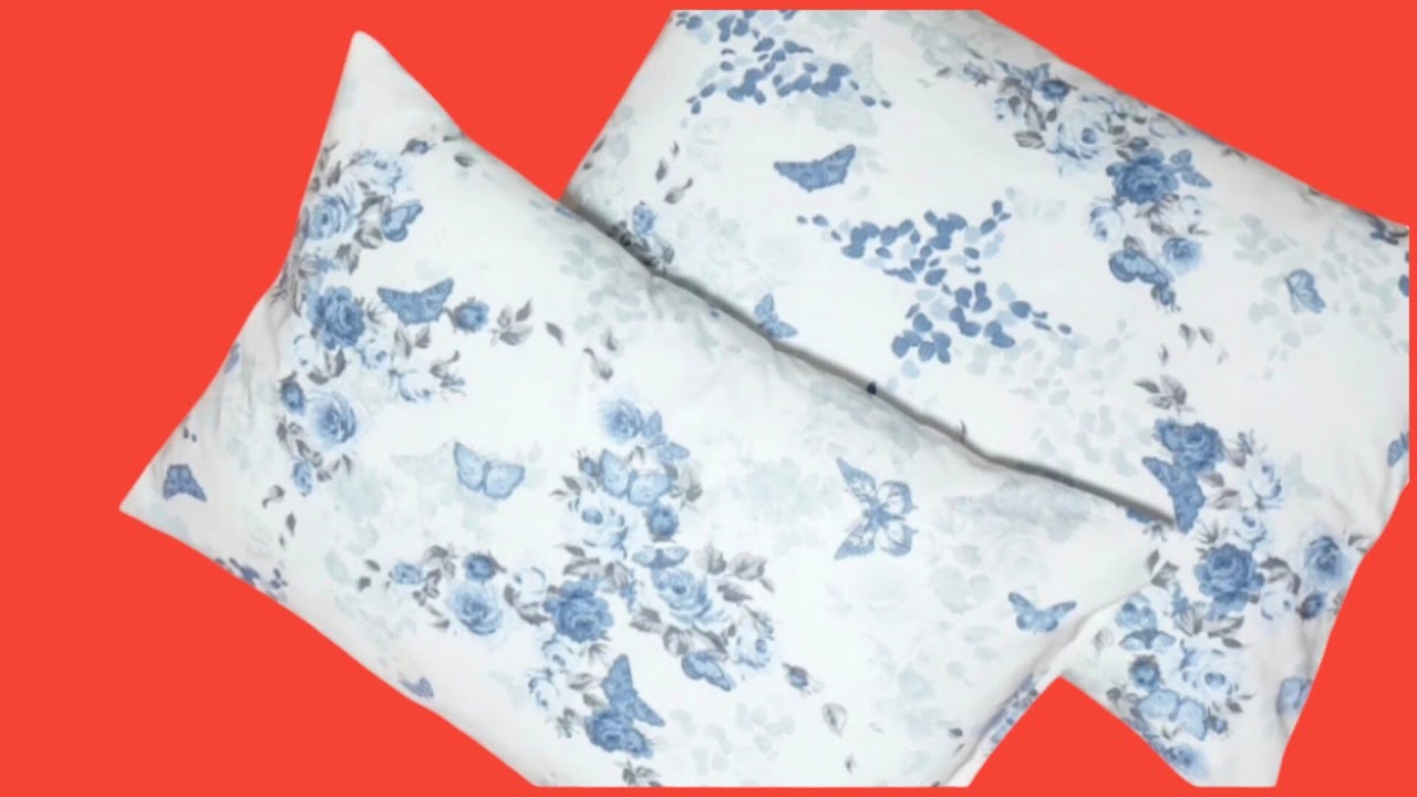 Раскрой и пошив подушки 50*70 см/Как сшить подушку