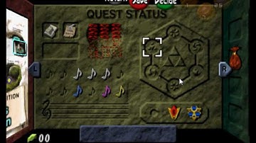 Ocarina of Time Debug features