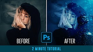 How to Create a Underwater Effect in Photoshop 2021 #2MinuteTutorial