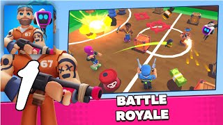 HAPPY ZONE - Battle Royale Gameplay Walkthrough #1 (Android, IOS)