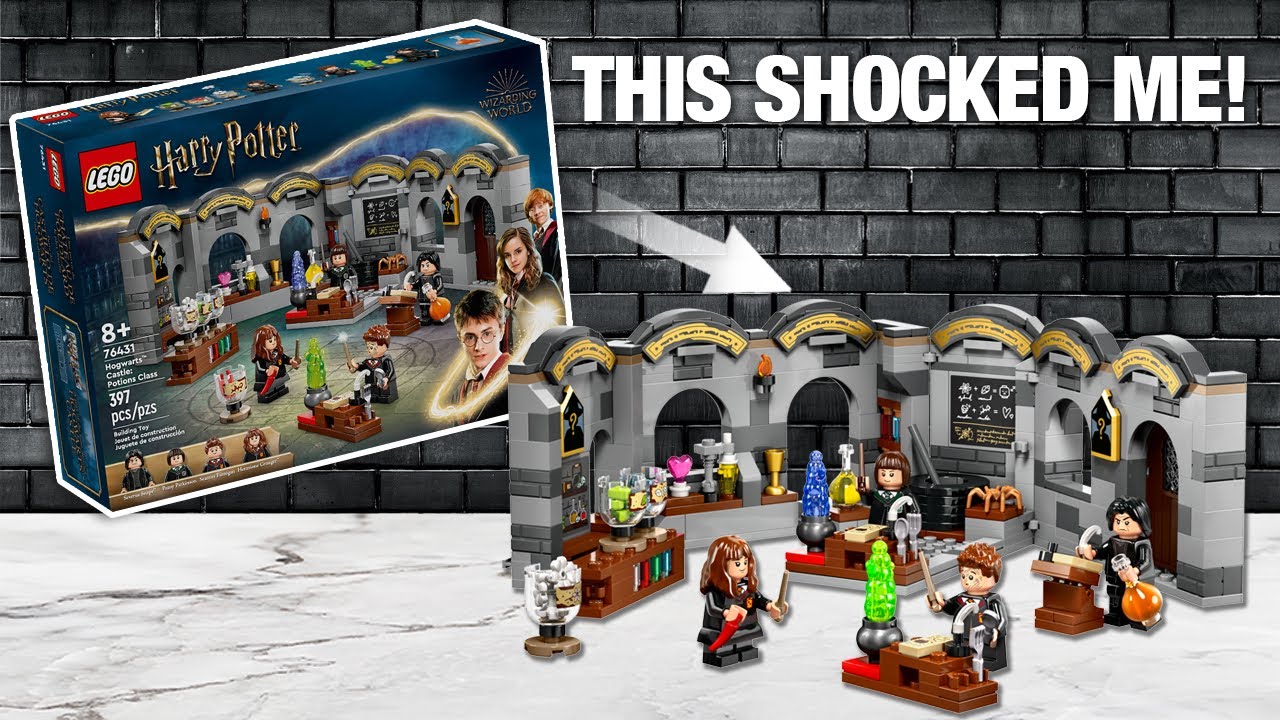 LEGO Harry Potter Potions Class SHOCKED Me! (76431) : r