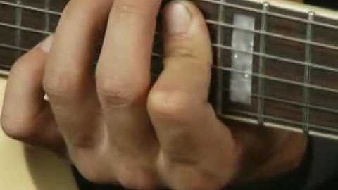 1st Inversion Octave Up of Eb Major Guitar Chord on the Bottom Strings