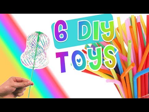 Video: How To Make Toys From Straw