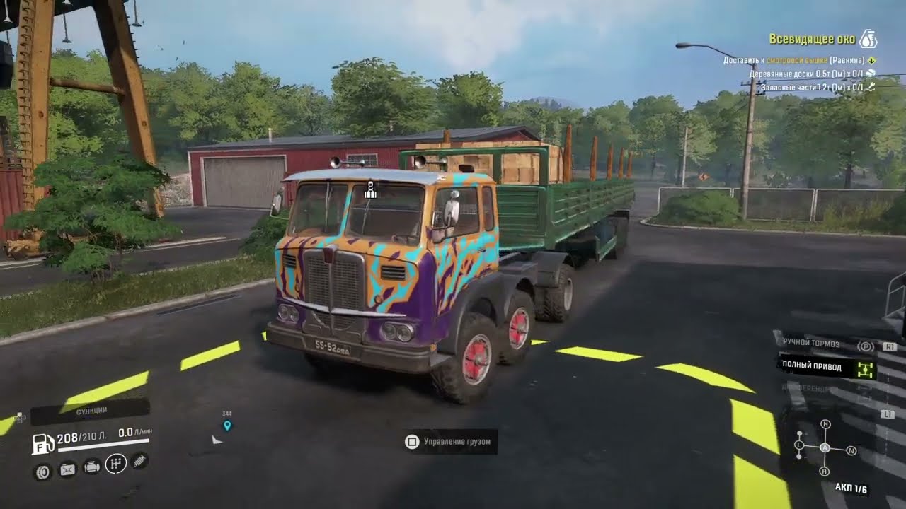 SnowRunner Mod AFIM 690T.Обзор мода