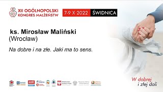 ks. Mirosław Maliński (Wrocław)