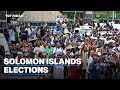 Solomon Islands holds first election since strengthening ties with China