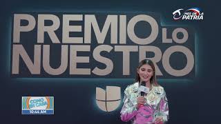 IMÁGENES EXCLUSIVAS ALFOMBRA MAGENTA PREMIO LO NUESTRO | COMO EN CASA TV |