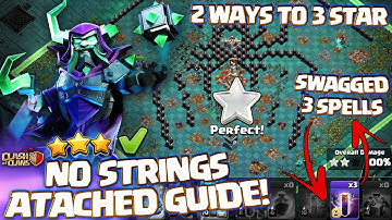 How to Easily 3 star No strings Attached Challenge. New challenge in clash of clans