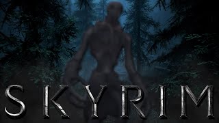 Slender Man in Skyrim! screenshot 1