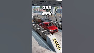 Bentley Brake Test In #beamngdrive #bentley #continental