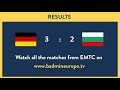 Emtc23 germany vs bulgaria highlights